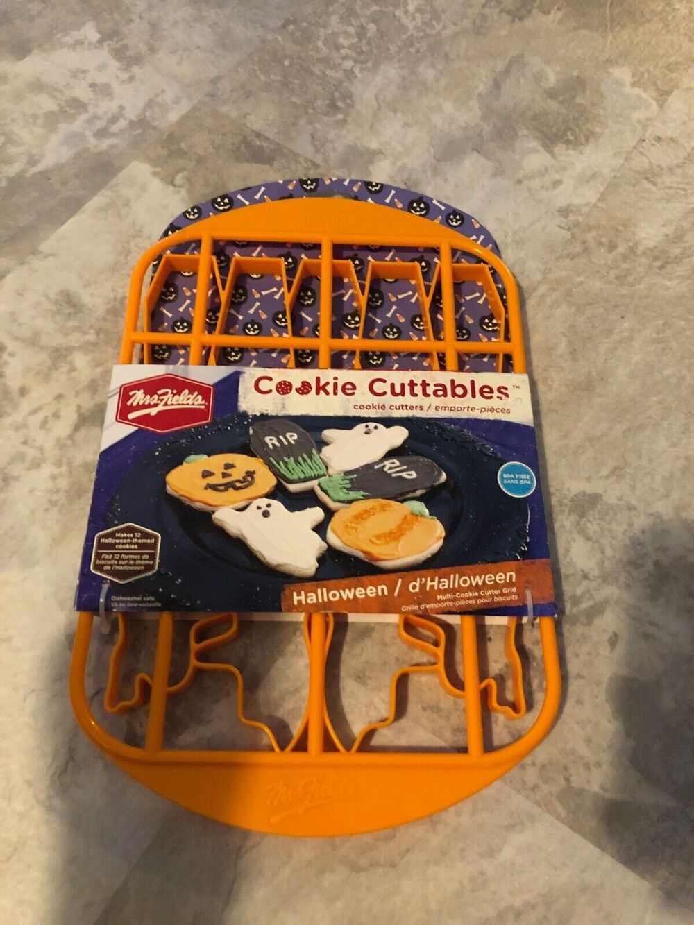 Cookie Cuttables Halloween Sheet Ghost Mrs.Fields Cutter Coffin Shapes